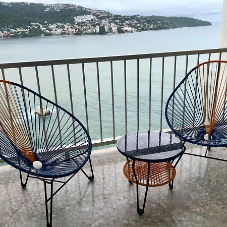 Suite frente al mar en Torres Gemelas Acapulco Exterior foto