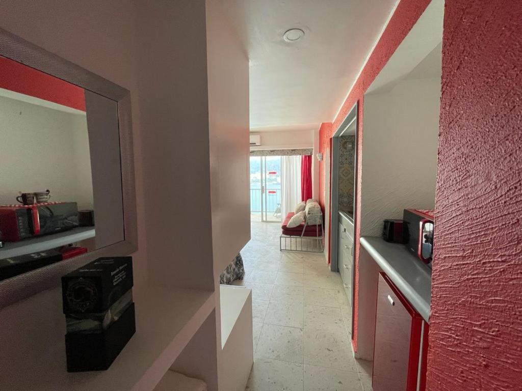 Suite frente al mar en Torres Gemelas Acapulco Exterior foto