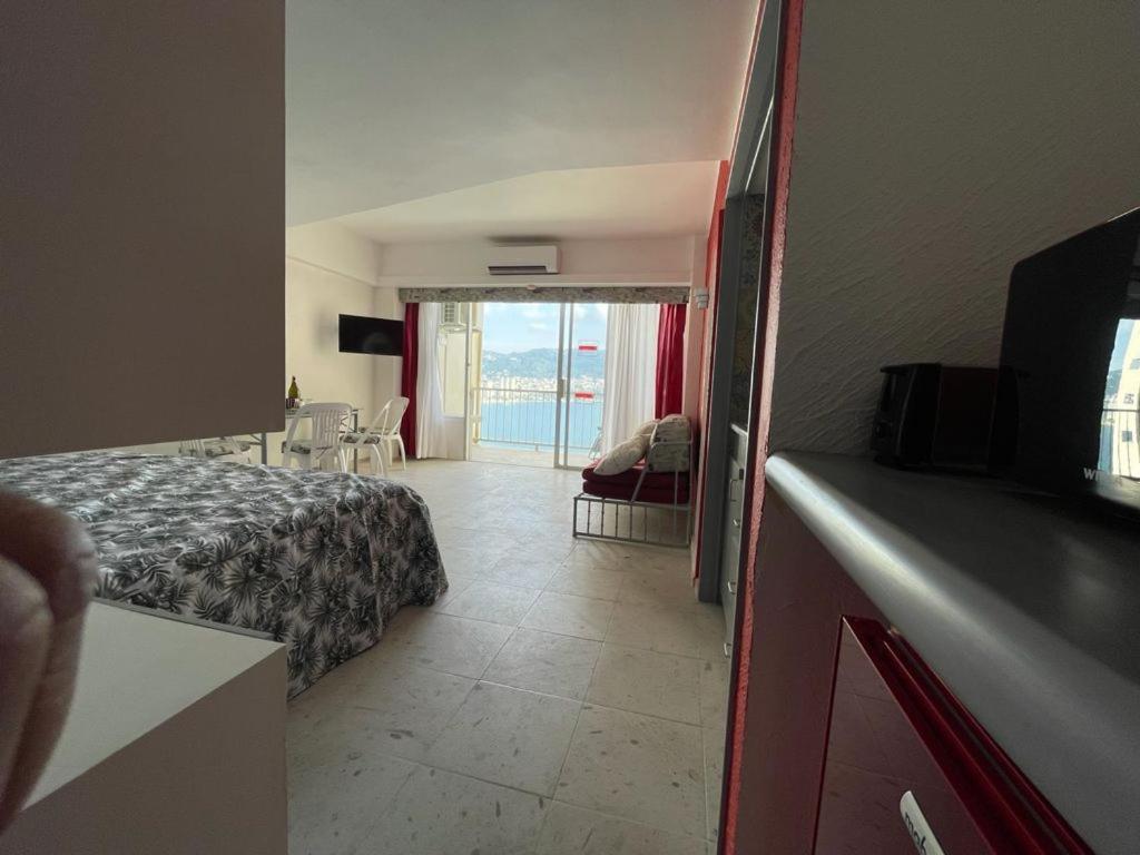 Suite frente al mar en Torres Gemelas Acapulco Exterior foto